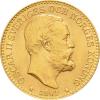 Schweden 10 Kronen Goldmünze Oskar II 1872-1907