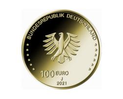 100 Euro Goldmünze 2021 Recht