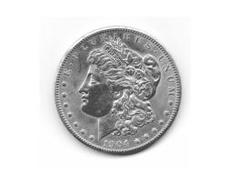 American Silber Morgan Dollar USA historische Silbermünze