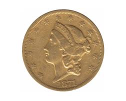 20 Dollar American Liberty Head 1871