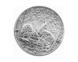 1 Unze Silber Känguru 2019 Australien Roayal Mint 1 Dollar