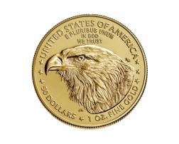 American Eagle Gold 1 Unze 2021 neues Motiv