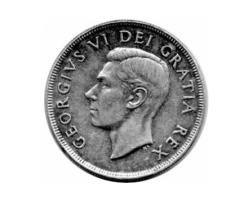 Canada Silber Gedenkmünze 1 Dollar 1951