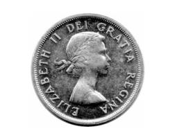 Canada Silber Gedenkmünze 1 Dollar Jubiläum 1963