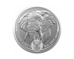 Südafrika 2019 Big Five Elefant 1 Unze Silber