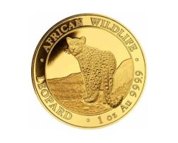 Somalia Leopard Goldmünze 2018