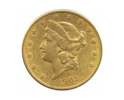 20 Dollar American Liberty Head 1903