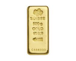 Pamp Swiss Goldbarren 500 Gramm