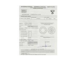 Diamant und Brillant 0,28 Carat mit Zertifikat IGIF1H66038