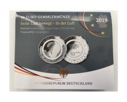 10 Euro Luft Gedenkmünze PP 2019 Folder