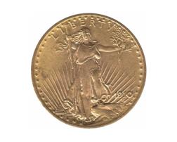 American Double Eagle Saint Gaudens 1910