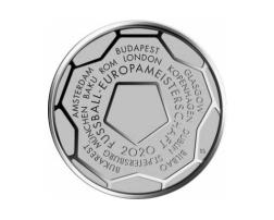 20 Euro Silber Gedenkmünze PP 2020 Fußball Europameisterschaft
