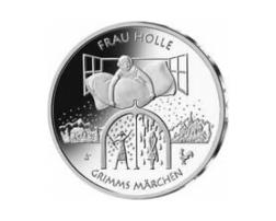20 Euro Silber Gedenkmünze PP 2021 Frau Holle