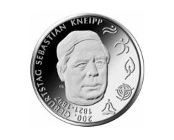 20 Euro Silber Gedenkmünze PP 2021 Sebastian Kneipp