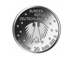 20 Euro Silber Gedenkmünze PP 2022 Deutsches Kinderhilfswerk