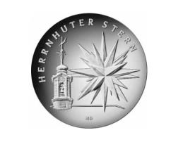 25 Euro Silber Gedenkmünze PP 2022 Herrnhuter Stern