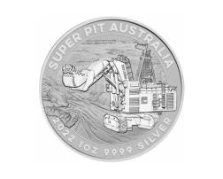 Australien Super Pit 1 Unze Silber 2022