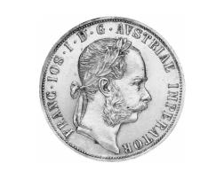 2 Florin Gulden Österreich Franz Joseph