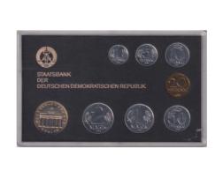 DDR KMS Kursmünzensatz PP 1986 Brandenburger Tor
