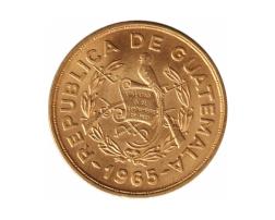 Guatemala Goldmünze 1965 3/4 Unze