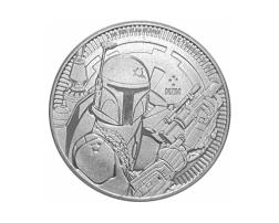 Disney Silbermünzen Star Wars 1 Unze Boba Fett 2020