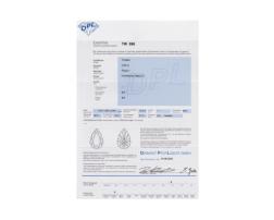 Diamant und Brillant 0,29 Carat mit Zertifikat DPL-TW-886
