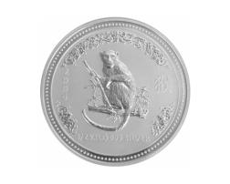Lunar I Silbermünze Australien Affe 1/2 Kilo 2004 Perth Mint