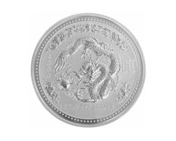 Lunar I Silbermünze Australien Drachen 1 Kilo 2000 Perth Mint