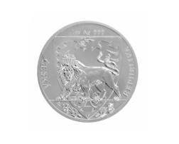Tschechischer Löwe Silbermünzen 2020