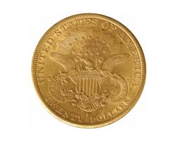20 Dollar American Liberty Head 1883