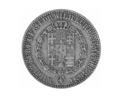 Altdeutschland Hessen Kassel 1 Taler 1835 Wilhelm II und Kurprinz Friedrich Wilhelm als Mitregent