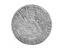Sachsen Silber Taler August 1582