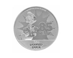 Disney Silbermünzen 85 Jahre Donald Duck 1 Unze 