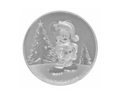 Disney Silbermünzen Mickey Weihnachtsbaum 1 Unze 