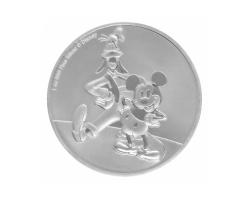 Disney Silbermünzen Mickey Goofy 1 Unze 