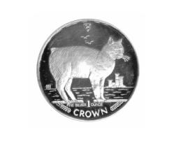 Isle of Man Crown Cat 1988