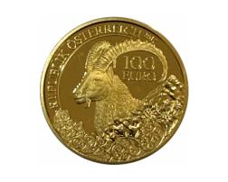 100 Euro Goldmünzen Österreich 2017 Wildtiere Steinbock