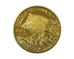 100 Euro Goldmünzen Österreich 2014 Wildtiere Wildschwein