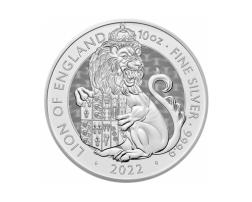 Tudor 2022 10 Unzen Silber Lion of England