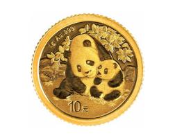 China Panda 2024 Goldpanda 10 Yuan