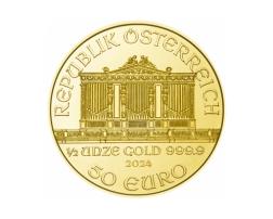 1/2 Unze Wiener Philharmoniker Gold 2024
