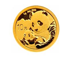 China Panda 2019 Goldpanda 10 Yuan