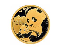 China Panda 2019 Goldpanda 100 Yuan