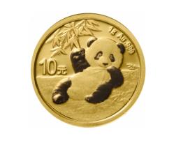 China Panda 2020 Goldpanda 10 Yuan