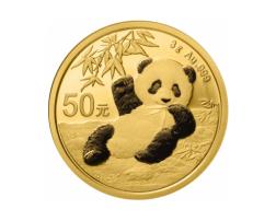 China Panda 2020 Goldpanda 50 Yuan