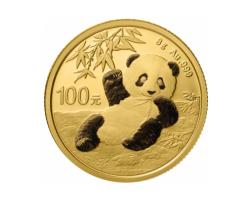 China Panda 2020 Goldpanda 100 Yuan