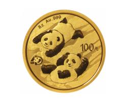 China Panda 2022 Goldpanda 50 Yuan