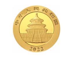 China Panda 2022 Goldpanda 500 Yuan