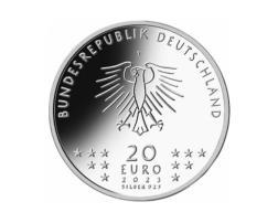 20 Euro Silber Gedenkmünze PP 2023 Erich Kästner
