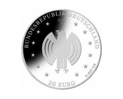 20 Euro Silber Gedenkmünze PP 2024 Grundgesetz
